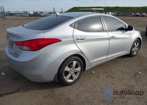 2013 Hyundai Elantra Gls z USA, uszkodzony, nr VIN 5NPDH4AE3DH420761